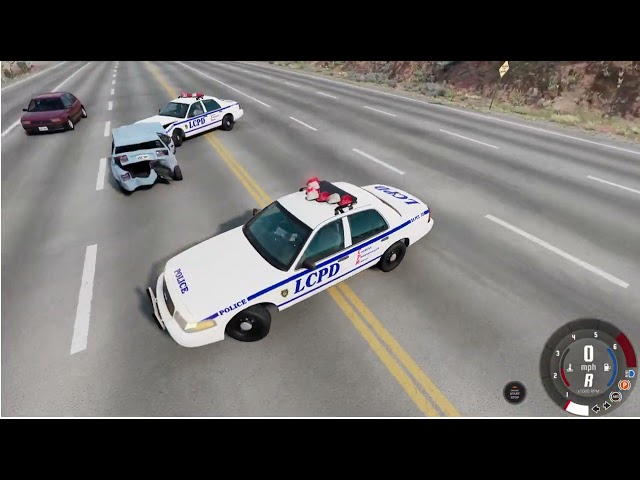 BeamNG Drive Being The Police