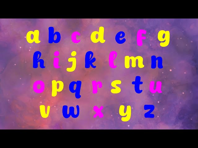 ABC Lullaby | Phonics Song | Alphabet Song | Soothing ABC Bedtime Song for Kids