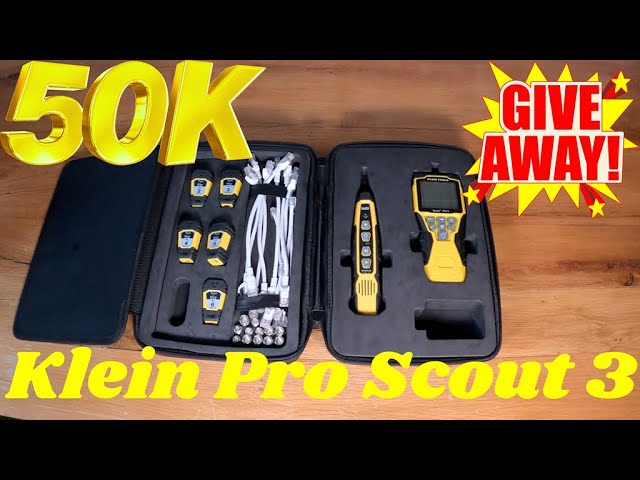 50K GA - Klein Scout Pro 3 Network Tester VDV501 853