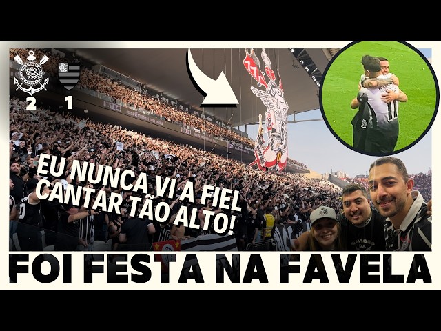 VLOG 11 | ANIVERSÁRIO DO TIMÃO E O PRESENTE FOI AMASSAR O FLAMENGO DO TITE | COR 2 x 1 FLA