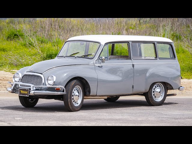 1962 Auto Union DKW 1000 Vemaguet Wagon (Early Audi car), 3 - door (1958–1963)