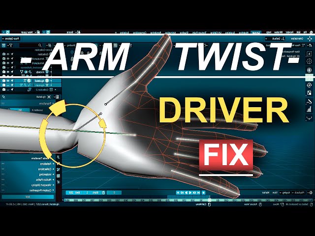 Blender 2.82 : Arm Twist Fix (In 60 Seconds!!!)