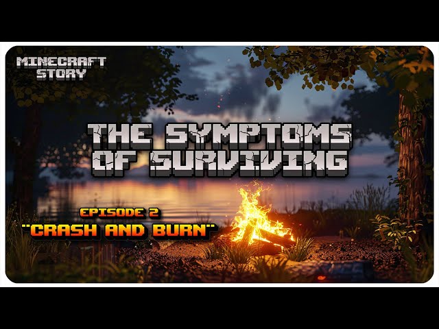 MINECRAFT STORY : SYMPTOMS OF SURVIVING (EP 2) CRASH AND BURN