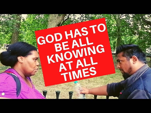 Didn't The Quran Say Allah Entered Into The Creation! Raihan VS Ex-Muslim Lady | Speakers Corner