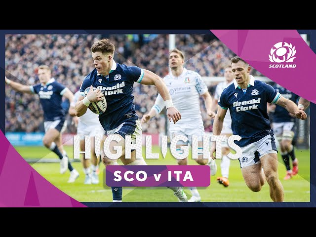 HIGHLIGHTS | Scotland v Italy | 2025 Guinness Six Nations Championship