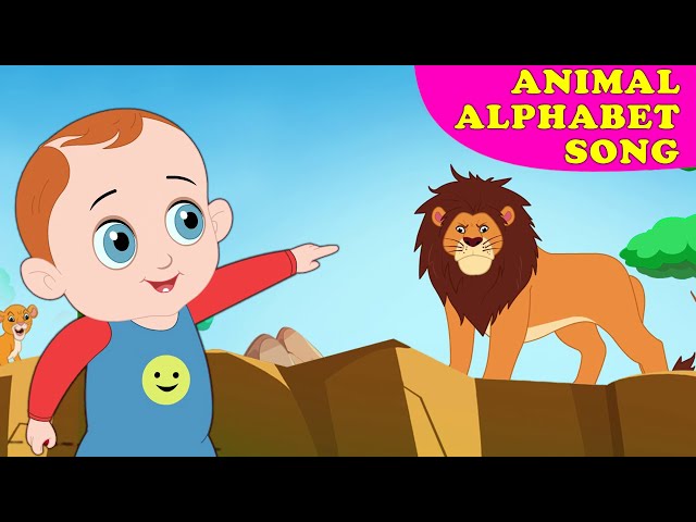 "Alphabet Animals" - ABC Animals Song for Kids | Learn animals, phonics and the alphabet |Kids Songs