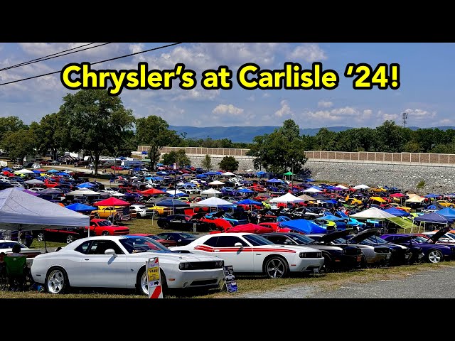 Chrysler at Carlisle 2024! Mopar Show! - Carlisle PA