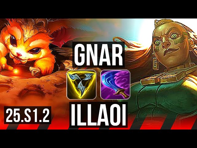 GNAR vs ILLAOI (TOP) | KR Diamond | 25.S1.2