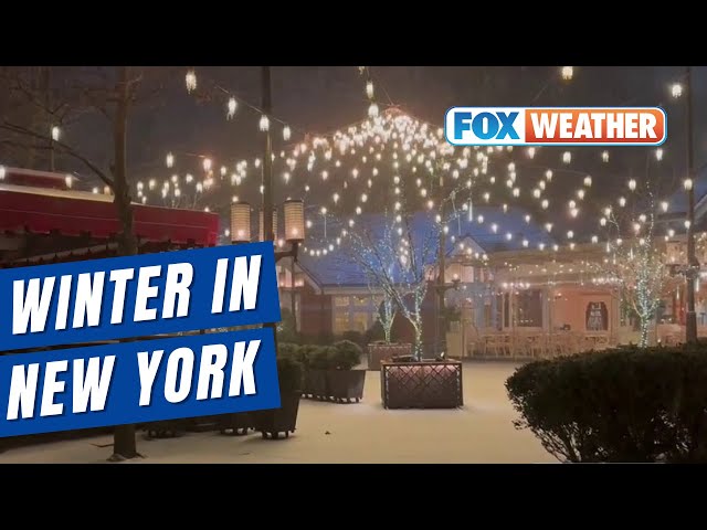 New York City Under A Winter Storm Watch