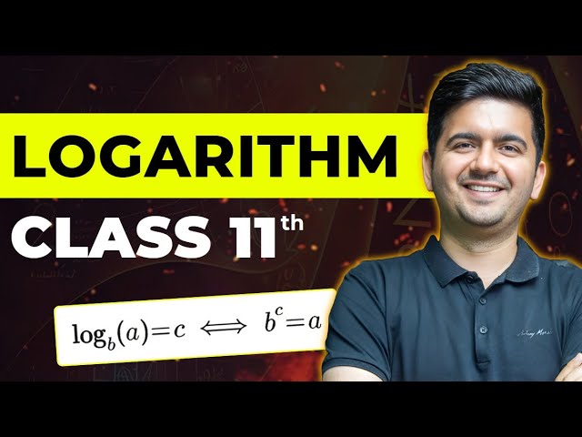 LOGARITHM  : Basic Mathematics | JEE 2026 | Class 11th