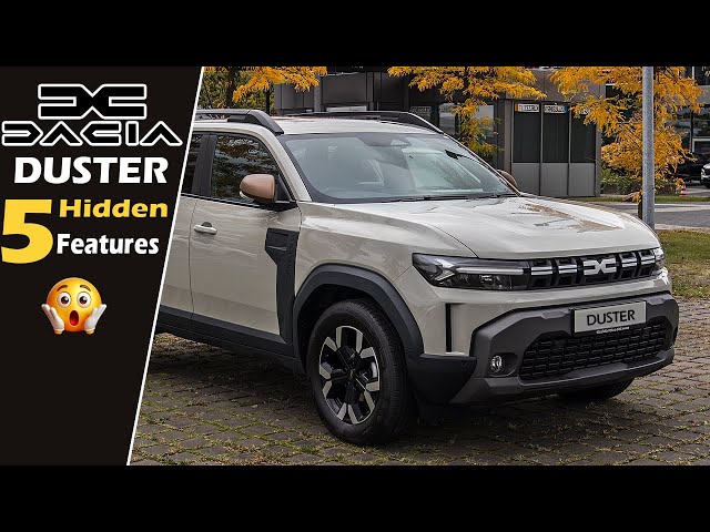 Dacia Duster 2024 5 Hidden Features You Didn’t Know About!