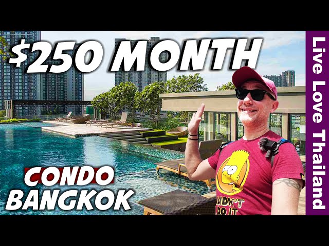 $250 Month Bangkok Condo's | Short & Long Term Rentals | How To Rent & What To Get #livelovethailand