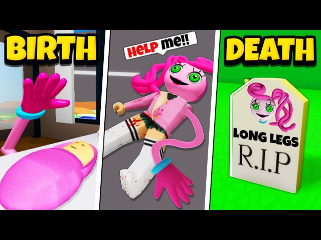 Birth To Death of MOMMY LONG LEGS in Roblox BROOKHAVEN RP!! (Funny Moments)