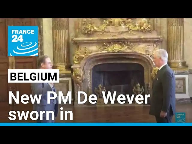 Belgium moves to right as new PM De Wever sworn in • FRANCE 24 English