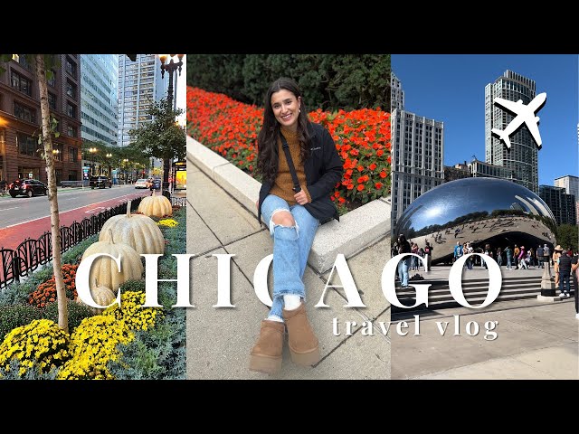 Chicago Travel Vlog | city guide, so much food, exploring, marathon