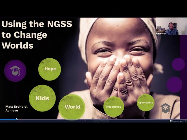 Using the NGSS to Change Worlds