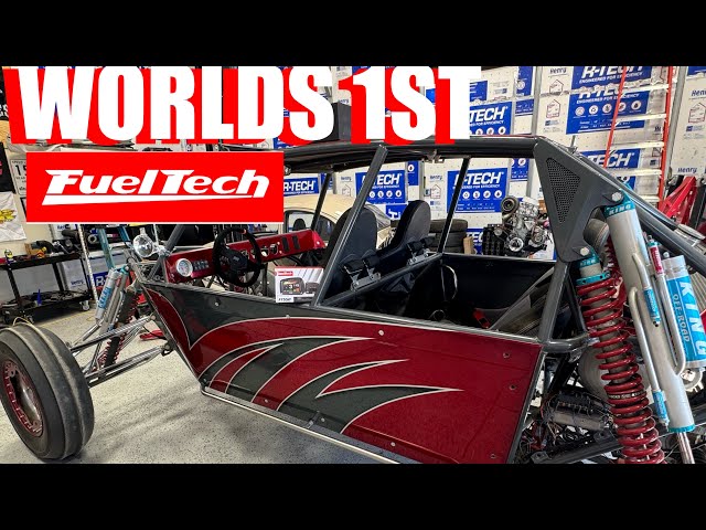 WORLDS 1ST SAND CAR ON FUELTECH