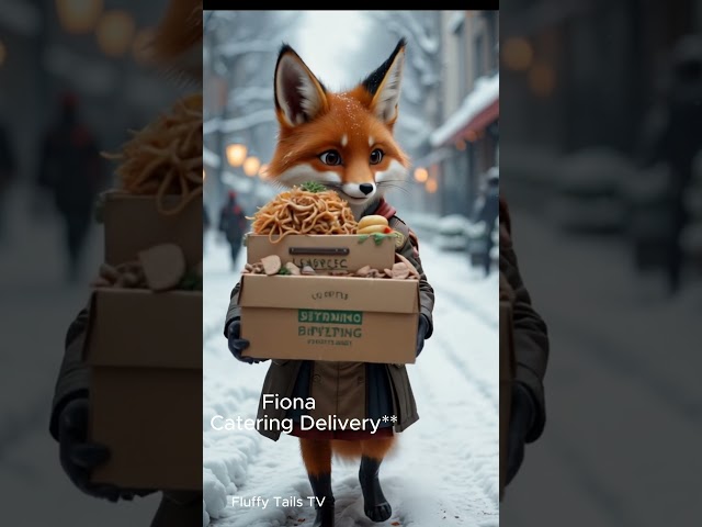 Fiona the fox, Catering Delivery*