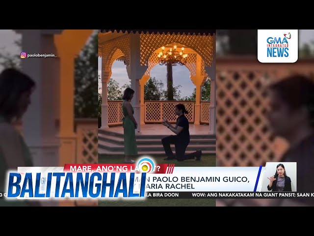 Ben&Ben frontman Paolo Benjamin Guico, engaged na kay Maria Rachel | Balitanghali