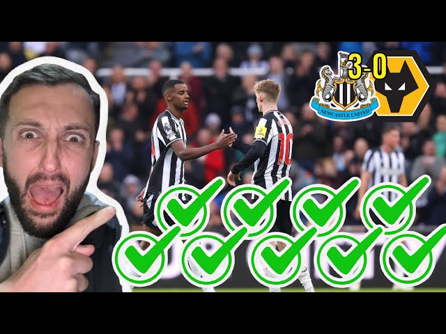 UNSTOPPABLE Newcastle make it 9 WINS in a row against Wolves + fan wants EUROPE over TROPHY! 😳