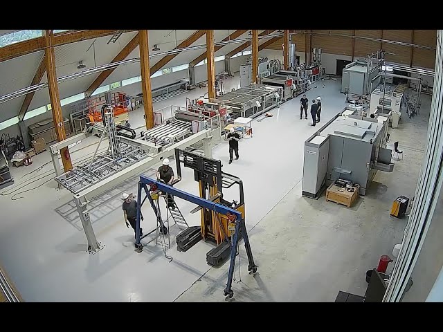 Solar Collector Production Line Assembly,  Inaventa Solar