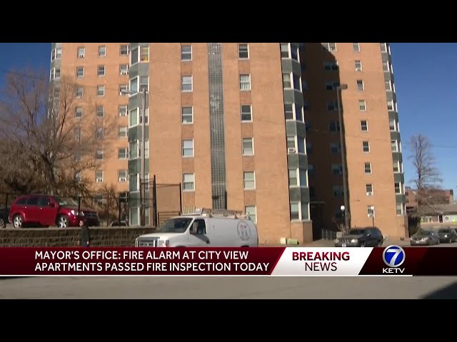 Omaha officials say City View Apartment tenants will not have to evacuate after passing fire alar...