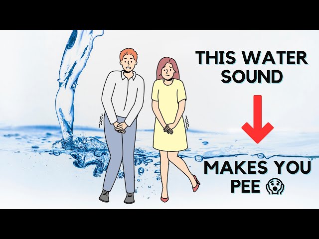 Relaxing Water Sounds 💦 Make You Pee | Running Water