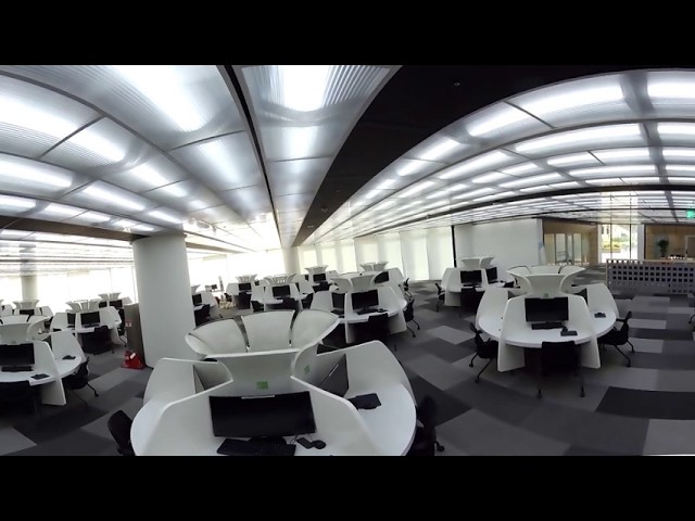 Virtual Tour : 1F Left side of Samsung Library, Sungkyunkwan Univ. in Korea.