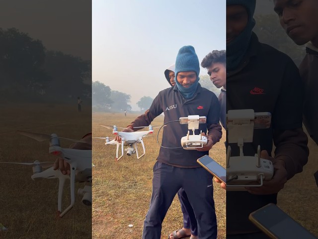 Ganw me drone udakar Dara Diya 😂😂 #minivlog #vlog