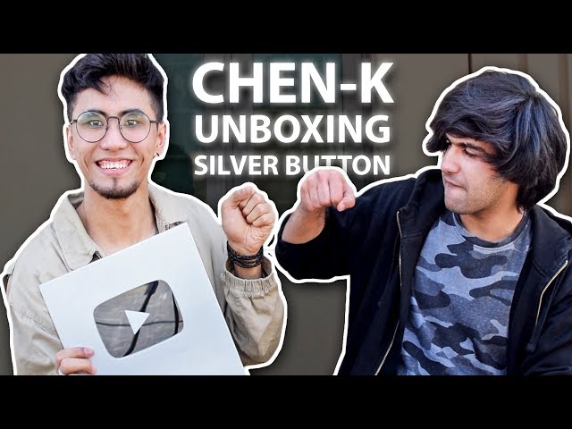 CHEN-K unboxing silver play button || Khushnaseebi Lyrics breakdown with SUNNY KHAN DURRANI