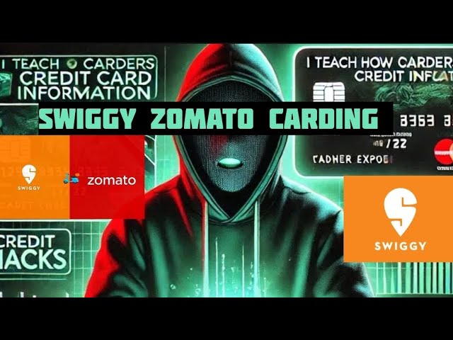 SWIGGY CARDING/ ZOMATO CARDING / SWIGGY+ ZOMATO CARDING TUTORIAL / CARDING TUTORIAL / VIPBLACKCARDER