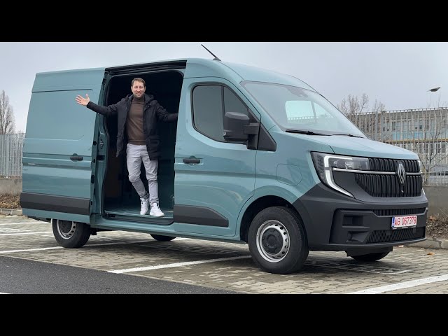 New Renault Master 2025 Review - One of the Best Electric VAN!