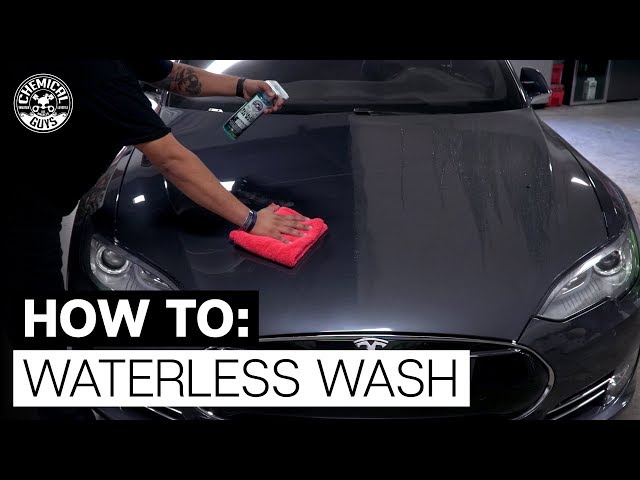 How to Wash Your Car Without Water - No Hose Waterless Car Wash - Chemical Guys