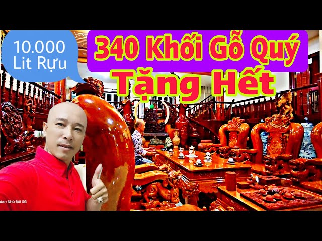 🛑Khám Phá Biệt Thự 340 Khối Gỗ Đỏ Đại Gia Quận 8 Bán Rẻ Bằng Lô Đất Tặng Hết | #bietthusaigon