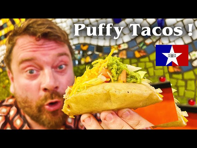 Scottish Guy Tries TEX-MEX TACOS in Texas for the first time