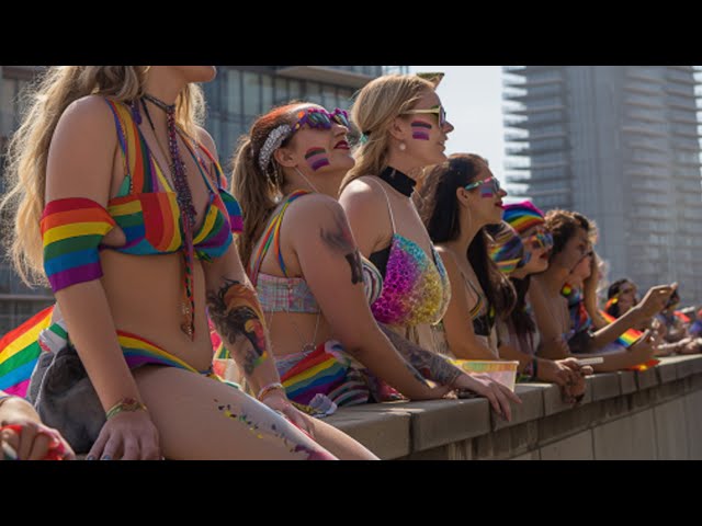 360° Pride Parade Spectacle: Part 7 of 8 | Rooftop Revelations Above Yonge Street