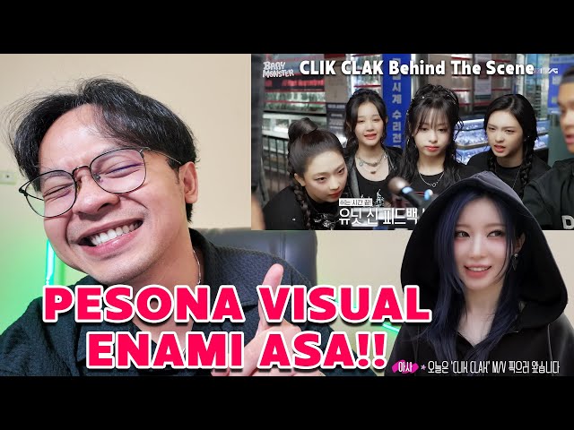 BABYMONSTER - 'CLIK CLAK' M/V MAKING FILM REACTION!!