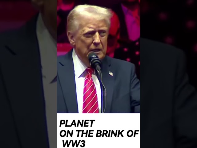 🚨 President TRUMP: Planet on the brink of WORLD WAR 3 - WW3 Inauguration day  Trump's victory speech