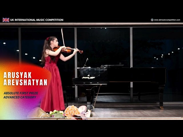 UK International Music Competition 2024 Season 2 Winners Showcase - Arusyak Arevshatyan