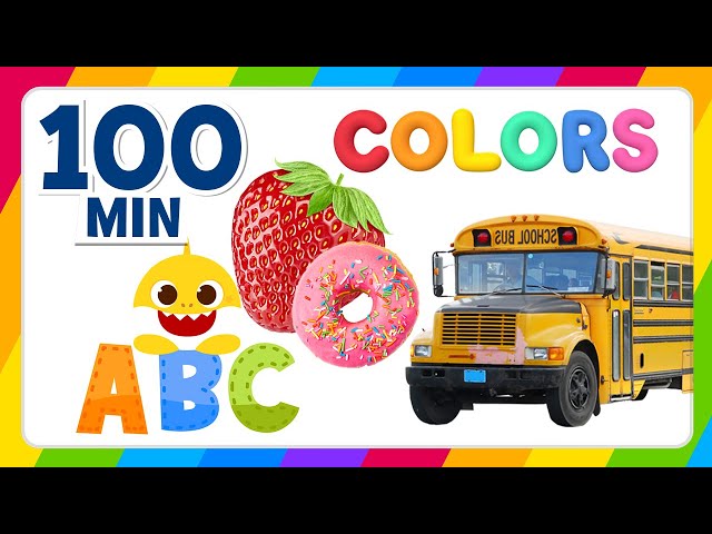 🚗 Learn ABC & Colors 🍩 with Baby Shark🦈 | +Compilation | ABC Songs | Colors Songs for Children