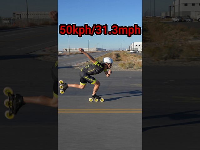 Different skating speed (side view) ☝️ What's your top speed??? #skating #inlineskating #patinaje