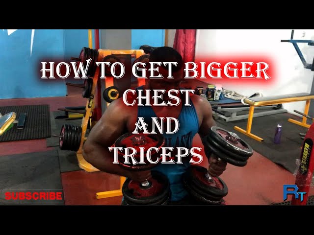 Teen Beginners Bodybuilding Training - Chest & Triceps