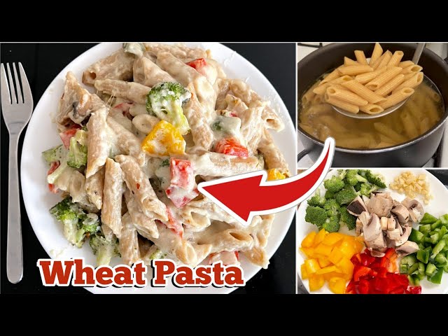 How to cook wheat pasta | Whole wheat pasta recipes | wheat pasta recipe