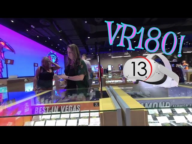 😎Planet 13 VR180 Las Vegas Super Store! 🍁🍀🔥🕵