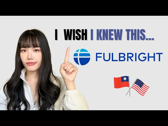 Fulbright Scholarship Secrets: How to Apply, Benefits, and Challenges! | PhD with Emily