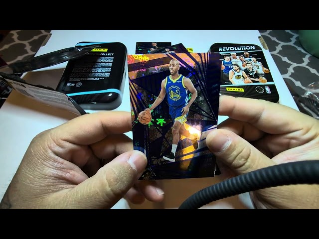 my first NBA card pull panini revolution!!!