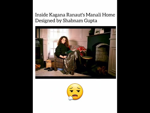 Perfectly DESIGNED Kagana Ranaut's Manali Home #shorts #youtubeshorts #ytshorts #trending