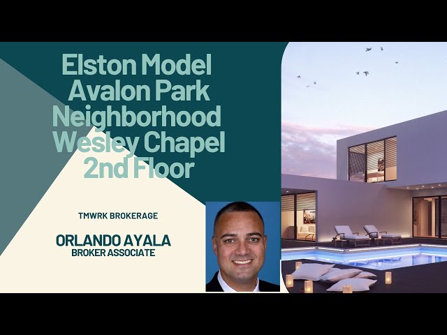 Elston Model, Avalon Park, Wesley Chapel, FL 2nd Floor video with voice