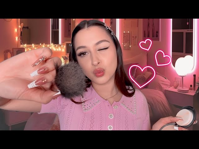 ASMR Girl who is OBSESSED with You does ur makeup for a DATE 🥹❤️‍🩹