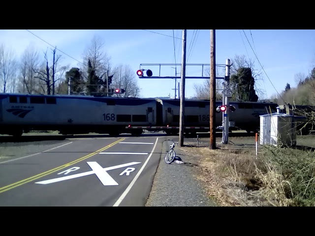 Amtrak coast star light train sb on 3-5-2019